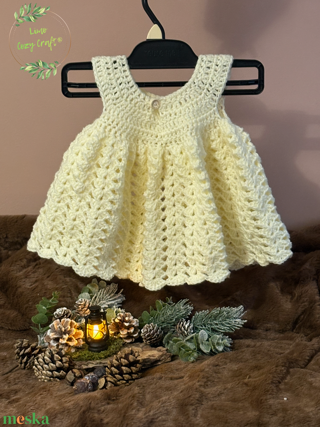 Kézzel horgolt babaruha - baba - mama - babaruházat - baba ruhák - Meska.hu