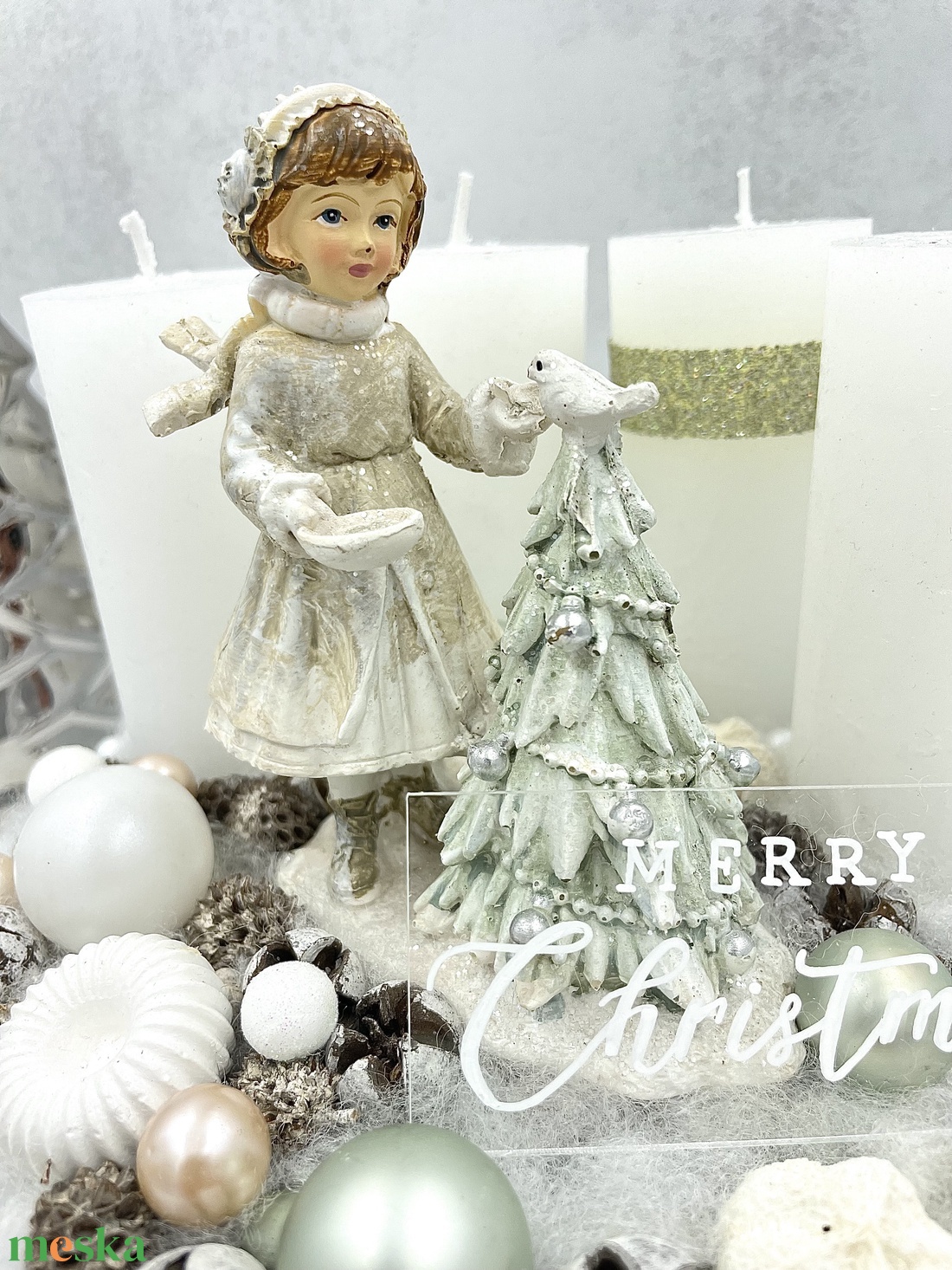 Adventi dekoráció - karácsony - adventi díszek - adventi asztaldísz - Meska.hu