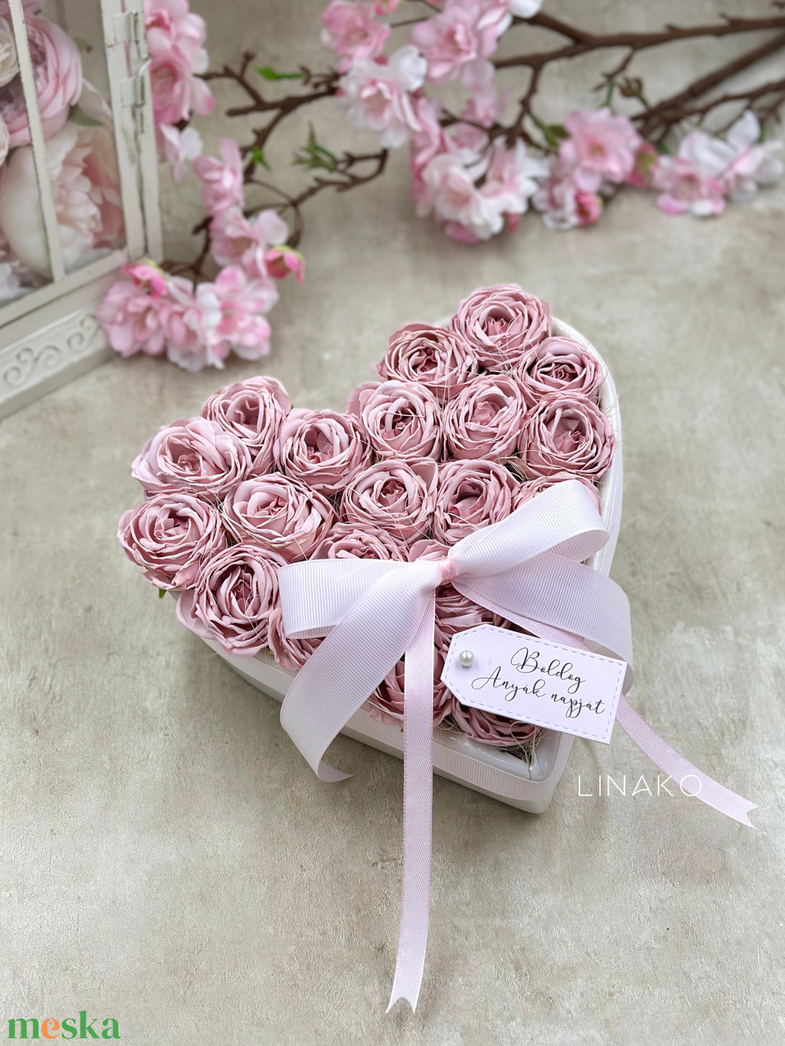 Virágbox - otthon & életmód - virágdekoráció - virágok - virágbox - Meska.hu