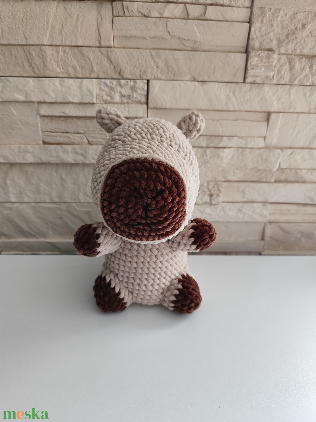 Amigurumi horgolt capybara plüss-28 cm - játék & sport - plüssállat & játékfigura - más figura - Meska.hu Amigurumi horgolt capybara plüss-28 cm - játék & sport - plüssállat & játékfigura - más figura - Meska.hu