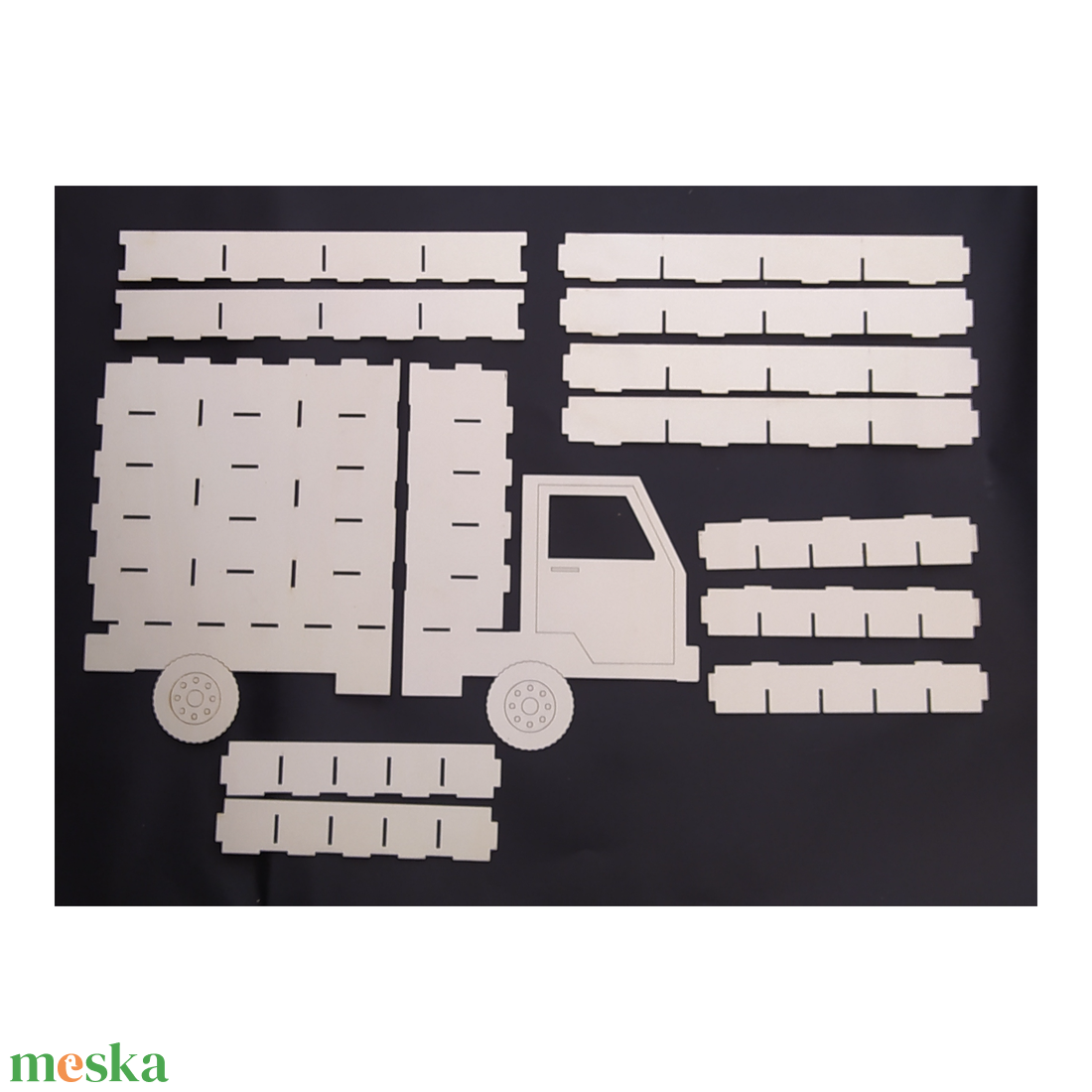 Kisautó tároló teherautó DIY  - játék & sport - kisautók, járművek - kamion - Meska.hu