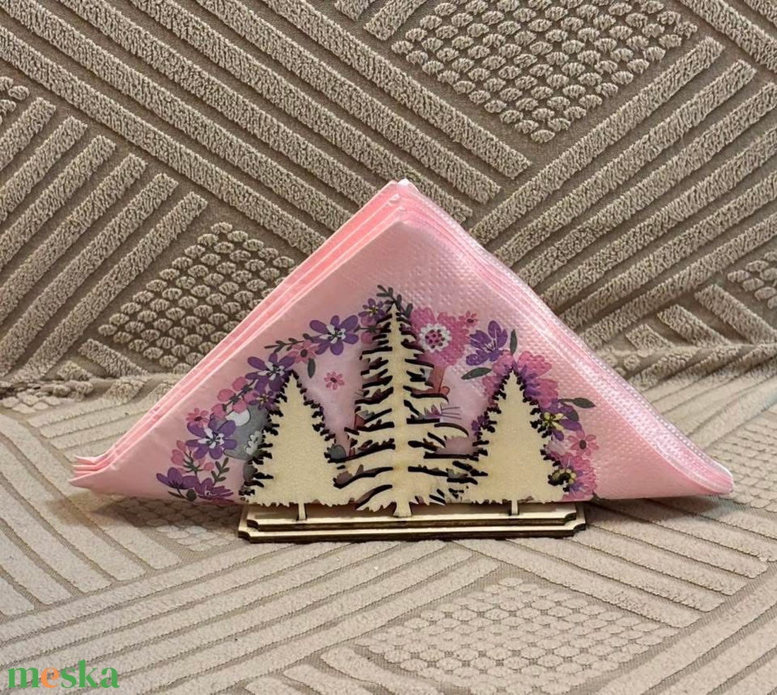 Szalvétatartó - otthon & életmód - konyhafelszerelés, tálalás - tálalás - szalvétatartó, szalvétagyűrű - Meska.hu