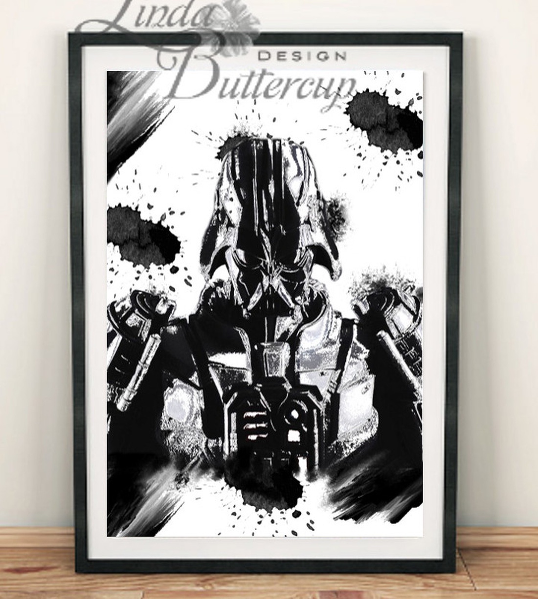 Star Wars, Film Poszter, Darth Vader Poszter, Star Wars Print, Darth Vader festmény, Star wars  festmény     -  - Meska.hu