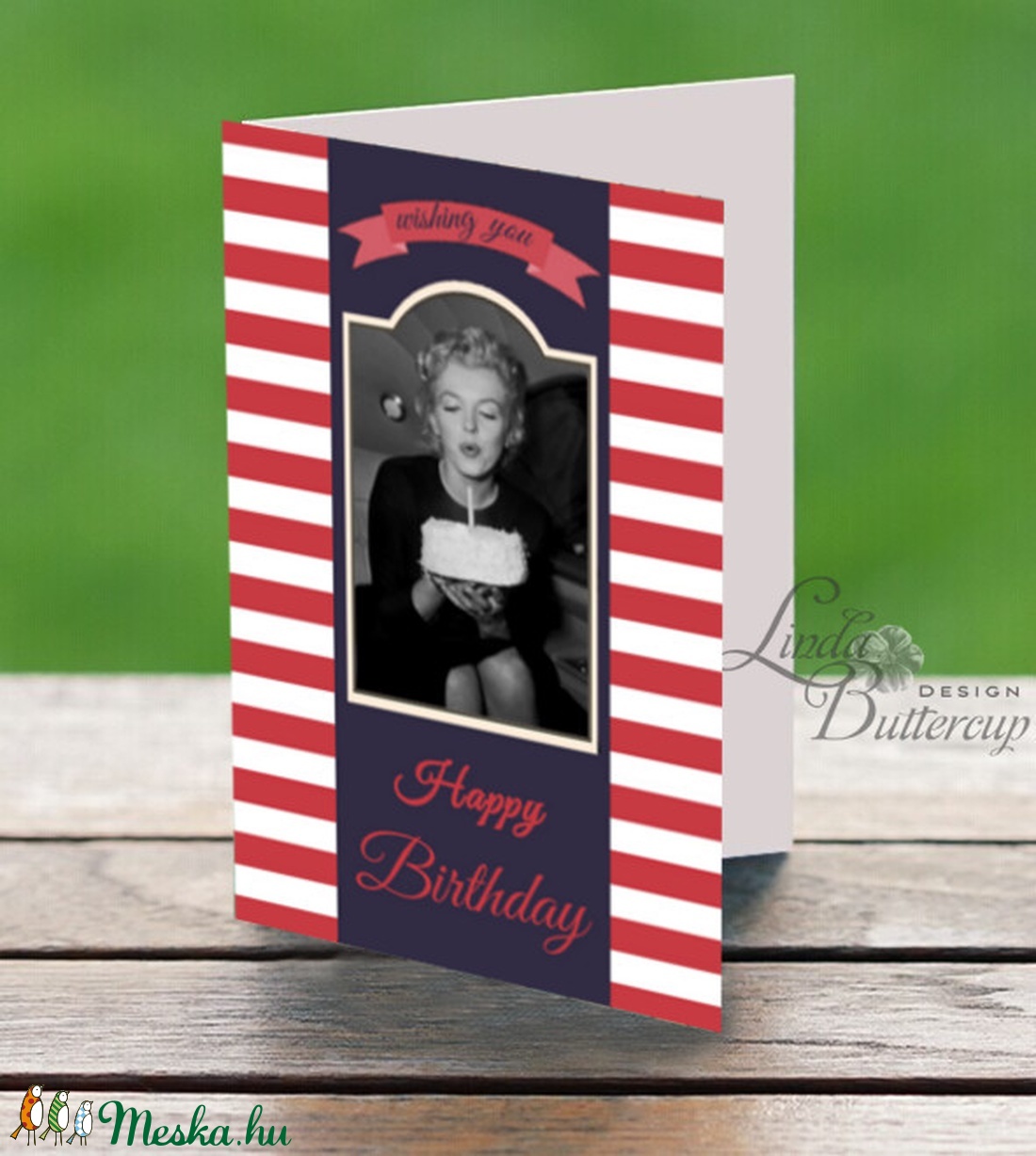 Szülinapi üdvözlőlap, Marilyn Monroe, Vicces Születésnapi képeslap, Szülinap kártya, Apa, Apu, Apák napja -  - Meska.hu