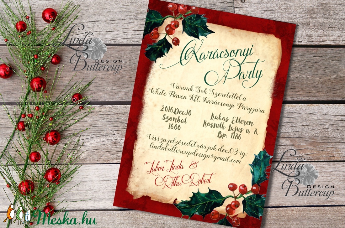 Karácsonyi Céges Party Meghívó, Elegáns meghívó, Kari Buli, hópihe, hóesés, egyedi, karácsony, klasszikus - karácsony - karácsonyi ajándékozás - karácsonyi képeslap, üdvözlőlap, ajándékkísérő - Meska.hu Karácsonyi Céges Party Meghívó, Elegáns meghívó, Kari Buli, hópihe, hóesés, egyedi, karácsony, klasszikus - karácsony - karácsonyi ajándékozás - karácsonyi képeslap, üdvözlőlap, ajándékkísérő - Meska.hu
