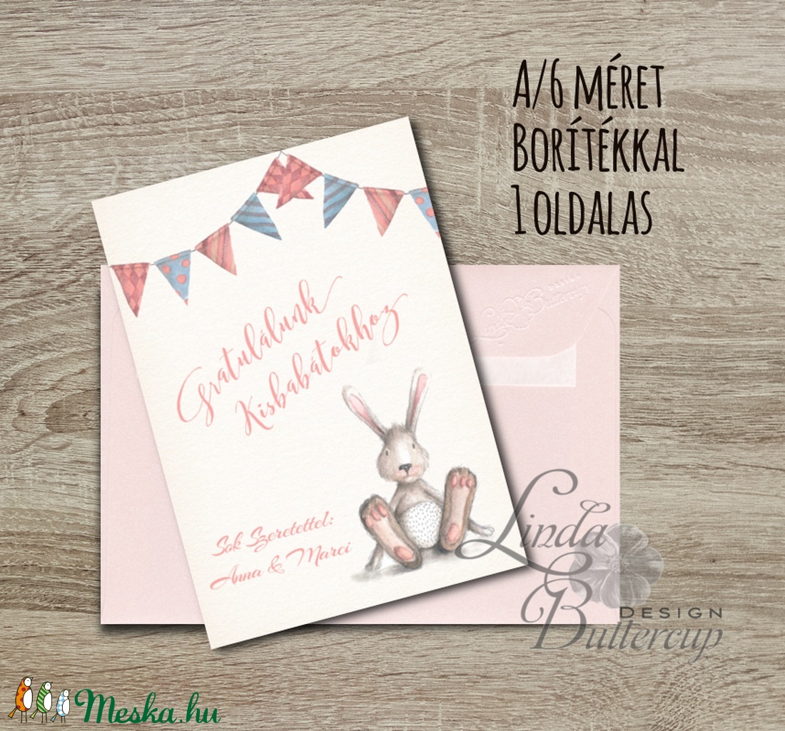 Babaváró képeslap Gratulálunk Babaköszöntő képeslap, Megérkeztem lap, Keresztelő, kisfiú, kislány, baba, baby, újszülött -  - Meska.hu