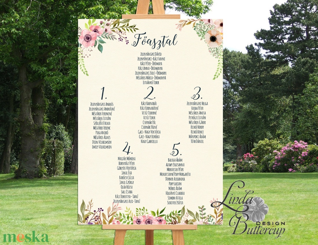 Ültetési rend, Esküvői ültetésirend, Ültetők, Ültetésrend, Esküvő dekor, Esküvő ültető kártya, Party - esküvő - meghívó & kártya - ültetési rend - Meska.hu
