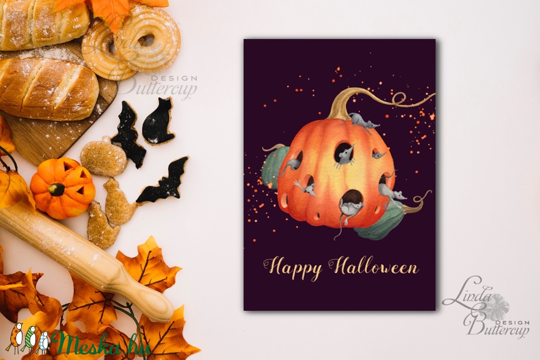 Halloween Képeslap, Halloween Üdvözlőlap, őszi, ősz, tök, narancs, cica, lap, pók, egér, egérke, pumpkin, mouse, levél - otthon & életmód - dekoráció - halloween - halloweeni meghívó, képeslap, ajándékkísérő - Meska.hu Halloween Képeslap, Halloween Üdvözlőlap, őszi, ősz, tök, narancs, cica, lap, pók, egér, egérke, pumpkin, mouse, levél - otthon & életmód - dekoráció - halloween - halloweeni meghívó, képeslap, ajándékkísérő - Meska.hu