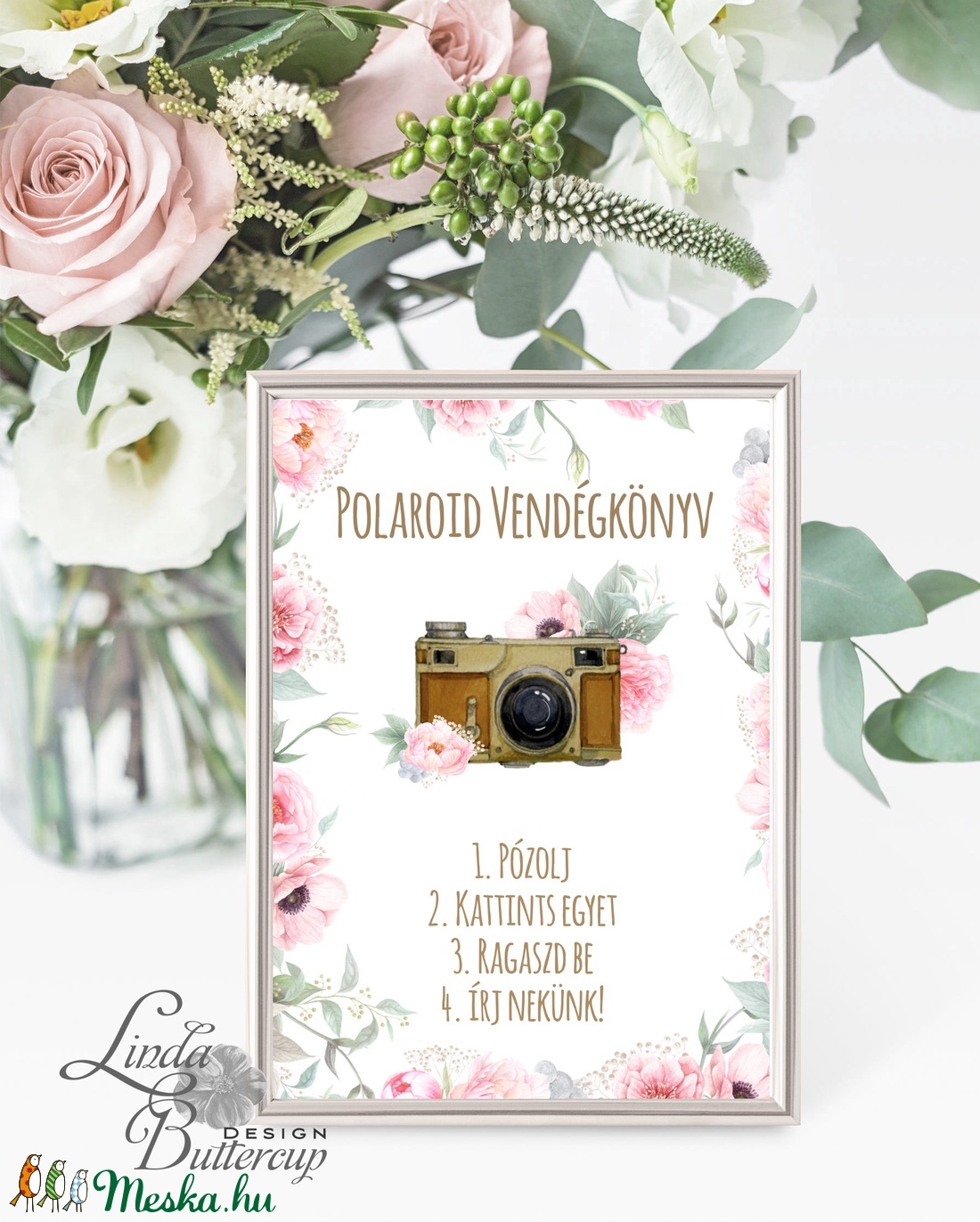 Polaroid fotó Esküvői Felirat A4, fénykép, fotó albumhoz, Esküvői kép, Esküvő Dekor, Esküvői felirat, bazsarózsa, rózsa - esküvő - dekoráció - tábla & jelzés - Meska.hu Polaroid fotó Esküvői Felirat A4, fénykép, fotó albumhoz, Esküvői kép, Esküvő Dekor, Esküvői felirat, bazsarózsa, rózsa - esküvő - dekoráció - tábla & jelzés - Meska.hu