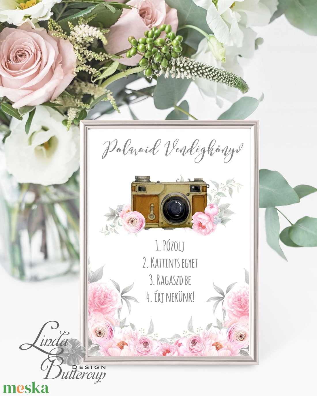 Polaroid fotó Esküvői Felirat A4, fénykép, fotó albumhoz, Esküvői kép, Esküvő Dekor, Esküvői felirat, virágos, rózsás - esküvő - emlék & ajándék - vendégkönyv - emlék & ajándék - Meska.hu Polaroid fotó Esküvői Felirat A4, fénykép, fotó albumhoz, Esküvői kép, Esküvő Dekor, Esküvői felirat, virágos, rózsás - esküvő - emlék & ajándék - vendégkönyv - emlék & ajándék - Meska.hu
