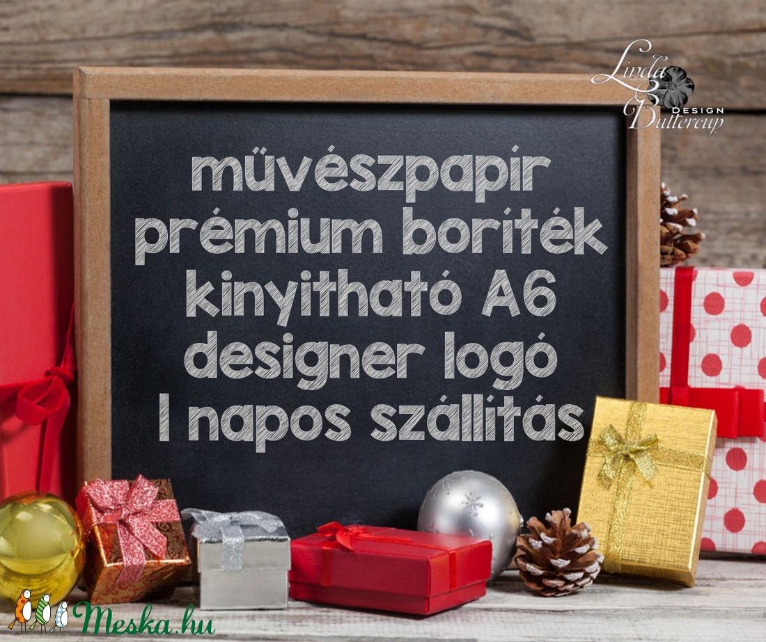 Vintage Karácsonyi Képeslap, geometrikus, geometriai forma, Adventi Képeslap, Karácsonyi lap, Karácsonyi üdvözlőlap - karácsony - karácsonyi ajándékozás - karácsonyi képeslap, üdvözlőlap, ajándékkísérő - Meska.hu