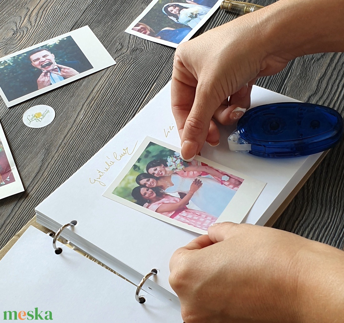 kétoldalú ragasztó roller, kreatív ragasztó, polaroid fotó, fotó vendégkönyv, fotóalbum, polaroid album, emlékkönyv - esküvő - emlék & ajándék - vendégkönyv - Meska.hu kétoldalú ragasztó roller, kreatív ragasztó, polaroid fotó, fotó vendégkönyv, fotóalbum, polaroid album, emlékkönyv - esküvő - emlék & ajándék - vendégkönyv - Meska.hu