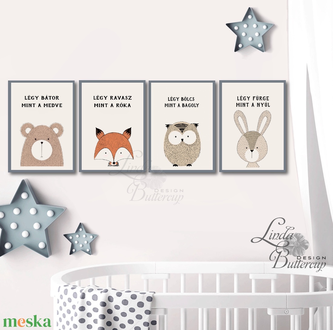 Erdei állatos, Babaszoba fali dekoráció, maci, róka, bagoly, nyuszi, nyúl, fali kép, A4 méret, minimal design - otthon & életmód - dekoráció - fali és függő dekoráció - felirat - Meska.hu Erdei állatos, Babaszoba fali dekoráció, maci, róka, bagoly, nyuszi, nyúl, fali kép, A4 méret, minimal design - otthon & életmód - dekoráció - fali és függő dekoráció - felirat - Meska.hu