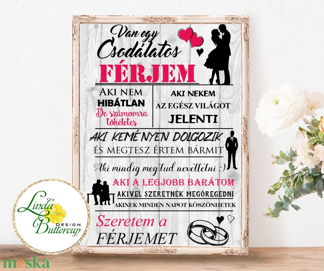 Csodálatos férj falikép, Szeretem a férjemet, falikép, házassági évforduló, szülinap, névnap, ajándék, vőlegény, férj - otthon & életmód - dekoráció - kép & falikép - kép & falikép - Meska.hu Csodálatos férj falikép, Szeretem a férjemet, falikép, házassági évforduló, szülinap, névnap, ajándék, vőlegény, férj - otthon & életmód - dekoráció - kép & falikép - kép & falikép - Meska.hu