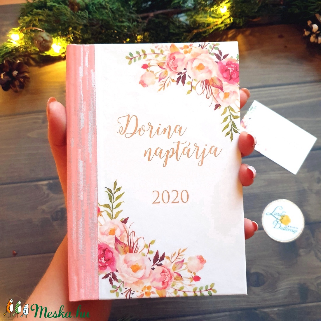 Naptár, kalendár, zsebnaptár, Egyedi naptár, határidőnapló, egyedi, Karácsonyi ajándék, névreszóló - otthon & életmód - papír, írószer - naptár & tervező - Meska.hu