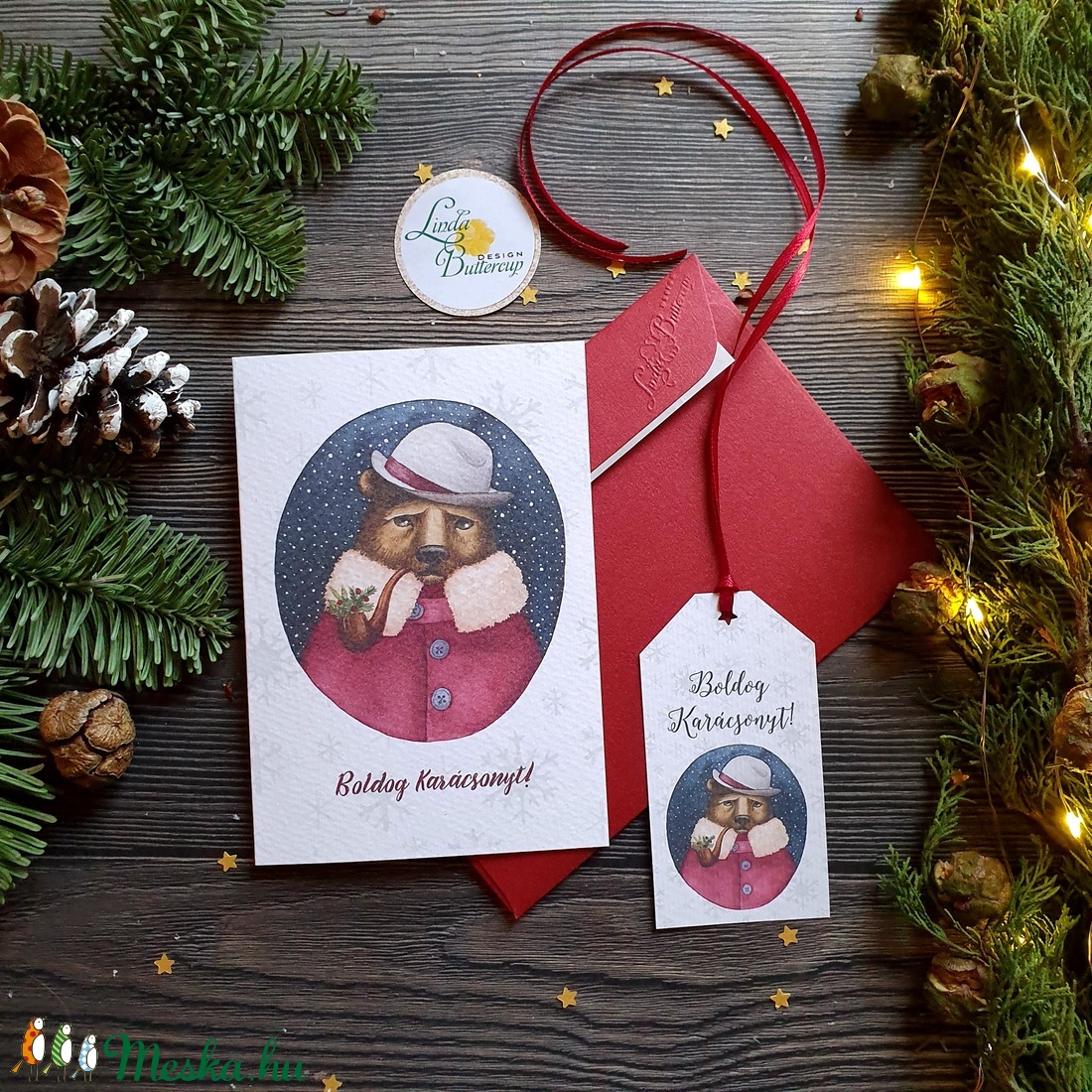 Karácsonyi Képeslap, Vintage karácsony, Állatos, Adventi üdvözlőlap, Ünnepi lap, hó, klasszikus, medve, róka, szarvas - karácsony - karácsonyi ajándékozás - karácsonyi képeslap, üdvözlőlap, ajándékkísérő - Meska.hu Karácsonyi Képeslap, Vintage karácsony, Állatos, Adventi üdvözlőlap, Ünnepi lap, hó, klasszikus, medve, róka, szarvas - karácsony - karácsonyi ajándékozás - karácsonyi képeslap, üdvözlőlap, ajándékkísérő - Meska.hu