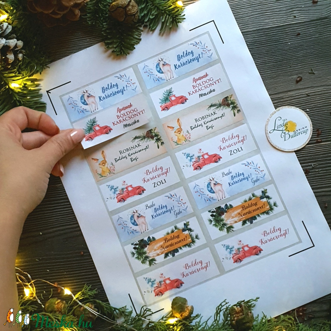 MATRICA, 14db, címke, Karácsonyi Ajándékkísérő, cédula, vignetta, levonó, sticker, cég, céges, logó, céges matrica - karácsony - karácsonyi ajándékozás - karácsonyi képeslap, üdvözlőlap, ajándékkísérő - Meska.hu MATRICA, 14db, címke, Karácsonyi Ajándékkísérő, cédula, vignetta, levonó, sticker, cég, céges, logó, céges matrica - karácsony - karácsonyi ajándékozás - karácsonyi képeslap, üdvözlőlap, ajándékkísérő - Meska.hu