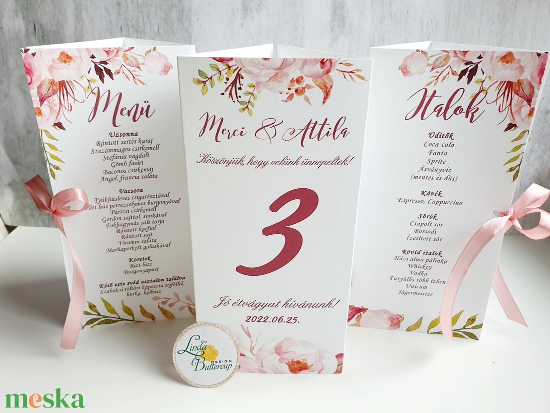 Mályva, rózsás, rózsaszín, menü, vacsora, itallap + SZERKESZTÉSI DÍJat is tedd kosárba - esküvő - meghívó & kártya - menü - Meska.hu Mályva, rózsás, rózsaszín, menü, vacsora, itallap + SZERKESZTÉSI DÍJat is tedd kosárba - esküvő - meghívó & kártya - menü - Meska.hu