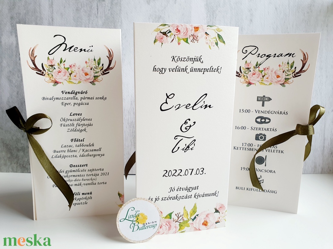 Agancsos, erdei, bazsarózsás, menü, vacsora, itallap+ SZERKESZTÉSI DÍJat is tedd kosárba - esküvő - meghívó & kártya - menü - Meska.hu Agancsos, erdei, bazsarózsás, menü, vacsora, itallap+ SZERKESZTÉSI DÍJat is tedd kosárba - esküvő - meghívó & kártya - menü - Meska.hu