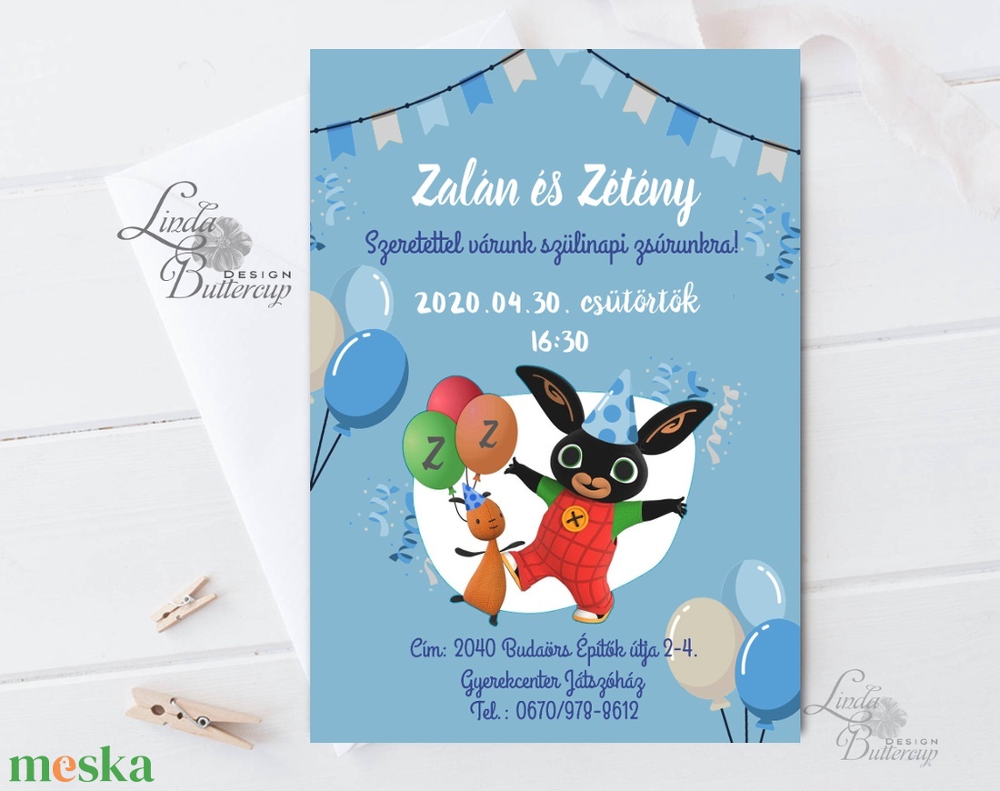 BING, meghívó, szülinapi meghívó, kék+SZERKESZTÉSIDÍJ leirásból is tedd kosárba - otthon & életmód - papír, írószer - babanapló - Meska.hu BING, meghívó, szülinapi meghívó, kék+SZERKESZTÉSIDÍJ leirásból is tedd kosárba - otthon & életmód - papír, írószer - babanapló - Meska.hu