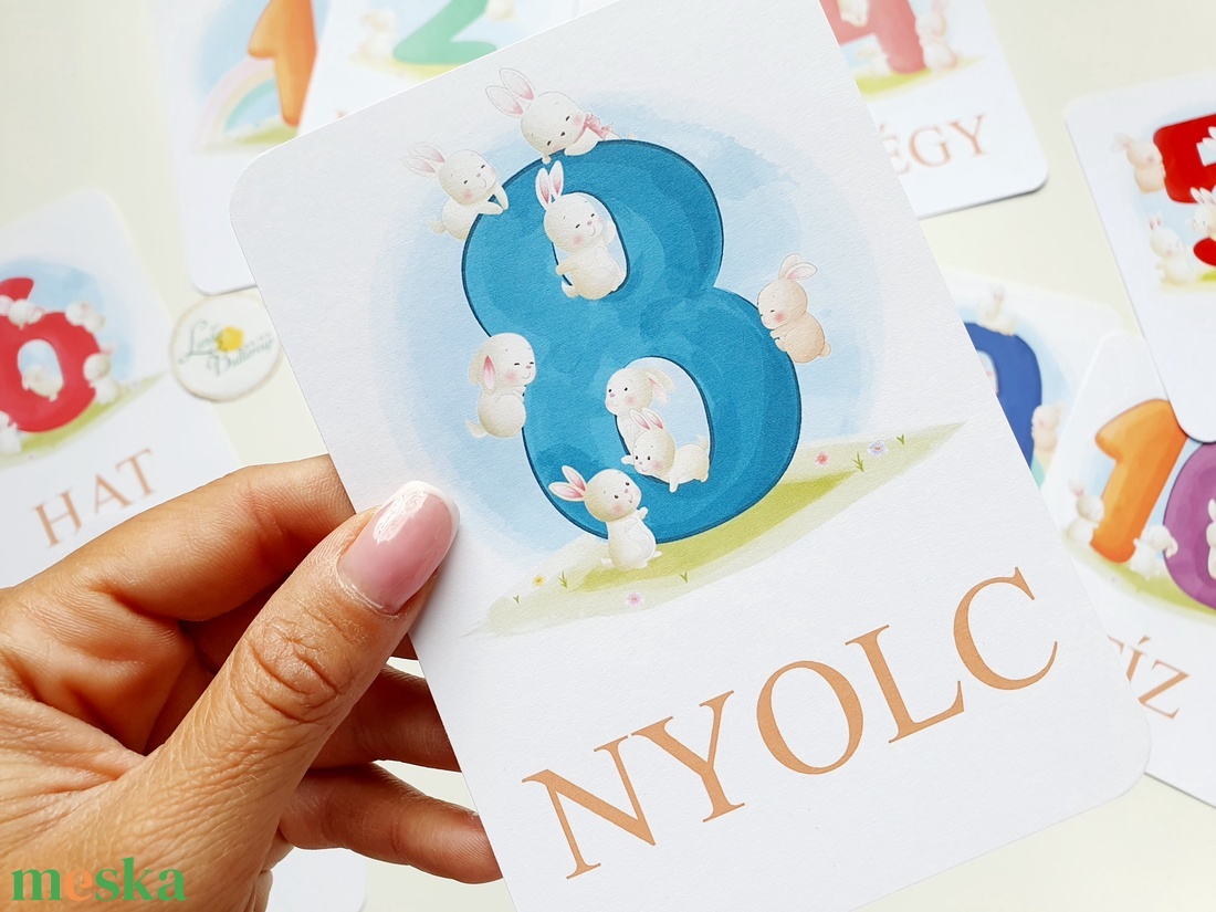 Nyuszis számos kártya, játszva tanulni, számok, állatos, oktató játék, kártya csomag, iskolára felkészítő - játék & sport - készségfejlesztő és logikai játék - oktató játékok - Meska.hu Nyuszis számos kártya, játszva tanulni, számok, állatos, oktató játék, kártya csomag, iskolára felkészítő - játék & sport - készségfejlesztő és logikai játék - oktató játékok - Meska.hu