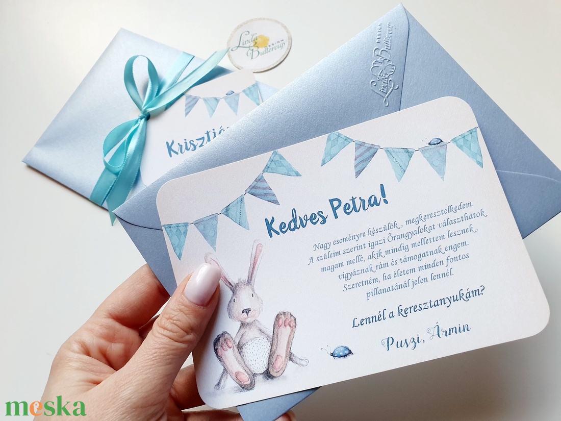 Nyuszis, keresztszülő felkérő lap, Keresztelő meghívó, fiús, kék - játék & sport - babalátogató ajándékcsomag - Meska.hu Nyuszis, keresztszülő felkérő lap, Keresztelő meghívó, fiús, kék - játék & sport - babalátogató ajándékcsomag - Meska.hu