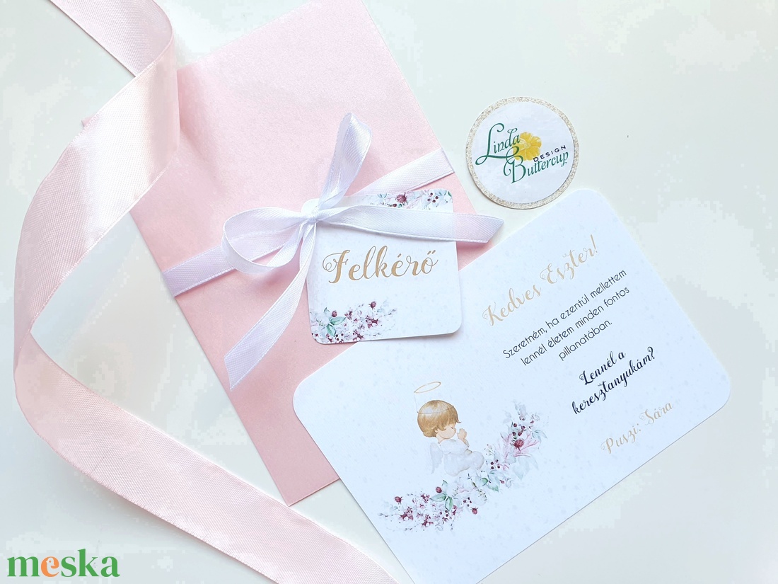 Pink, Angyalkás, lányos, keresztszülő felkérő lap, Keresztelő meghívó, rózsaszín - otthon & életmód - papír, írószer - babanapló - Meska.hu Pink, Angyalkás, lányos, keresztszülő felkérő lap, Keresztelő meghívó, rózsaszín - otthon & életmód - papír, írószer - babanapló - Meska.hu