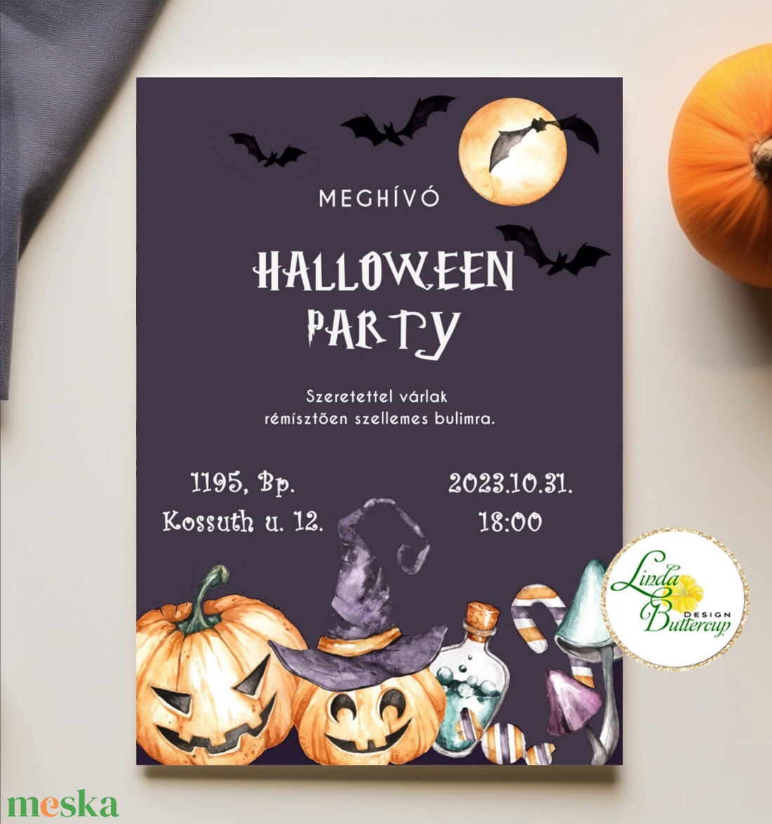 Halloween Meghívó, Halloween party, buli, denevér, boszorkány, cicás + SZERKESZTÉSI DÍJ A LEÍRÁSBÓL - otthon & életmód - dekoráció - halloween - halloweeni meghívó, képeslap, ajándékkísérő - Meska.hu Halloween Meghívó, Halloween party, buli, denevér, boszorkány, cicás + SZERKESZTÉSI DÍJ A LEÍRÁSBÓL - otthon & életmód - dekoráció - halloween - halloweeni meghívó, képeslap, ajándékkísérő - Meska.hu