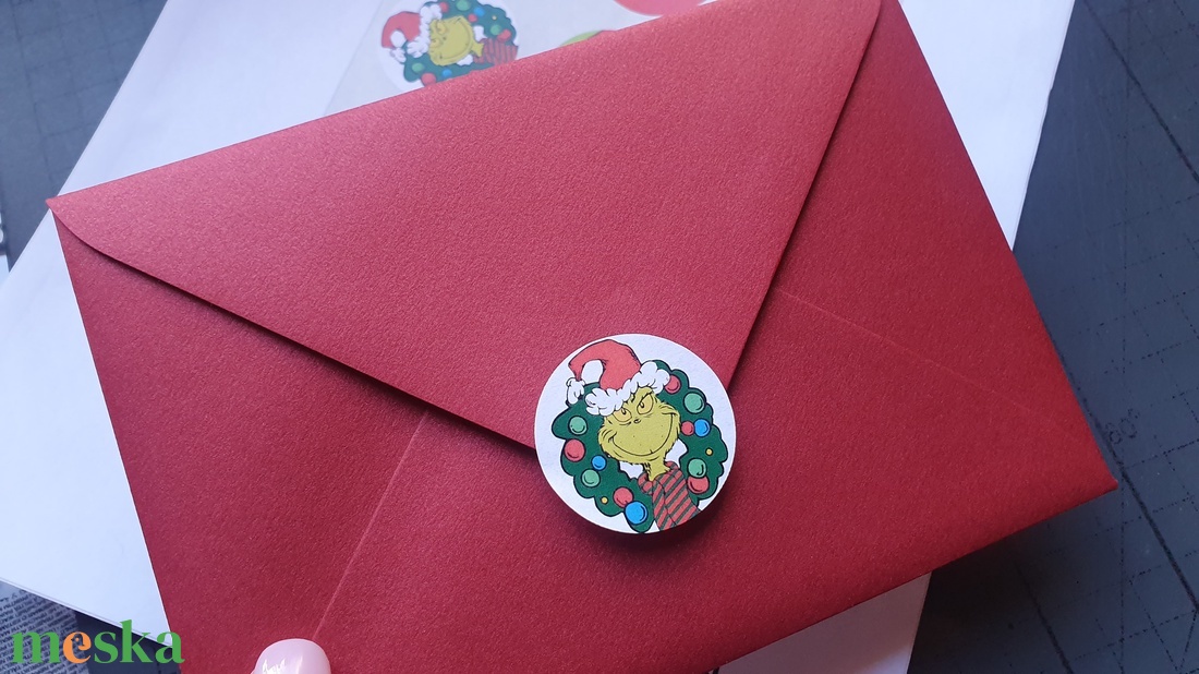 Grinch Képeslap, Grincs ajándék, vicces üdvözlőlap, karácsonyi képeslap, adventi lap, Grincs idézet - karácsony - karácsonyi ajándékozás - karácsonyi képeslap, üdvözlőlap, ajándékkísérő - Meska.hu