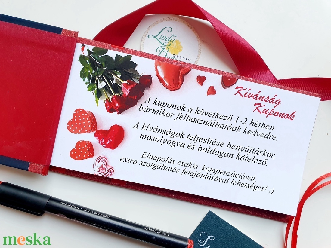 PAJZÁN SEX KUPON SZETT, kiskönyvbe fűzve, kitölthető interaktív kuponok, valentin napra, Egyedi névre szóló borítóval - otthon & életmód - papír, írószer - Meska.hu