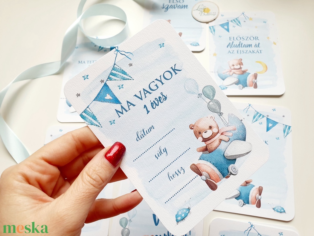 Macis, medve, kék, Állatos, Mérföldkő kártya, baba hónap kártya, állatos, mérföldkőkártya, babakártya, fiúknak, - játék & sport - babalátogató ajándékcsomag - Meska.hu Macis, medve, kék, Állatos, Mérföldkő kártya, baba hónap kártya, állatos, mérföldkőkártya, babakártya, fiúknak, - játék & sport - babalátogató ajándékcsomag - Meska.hu