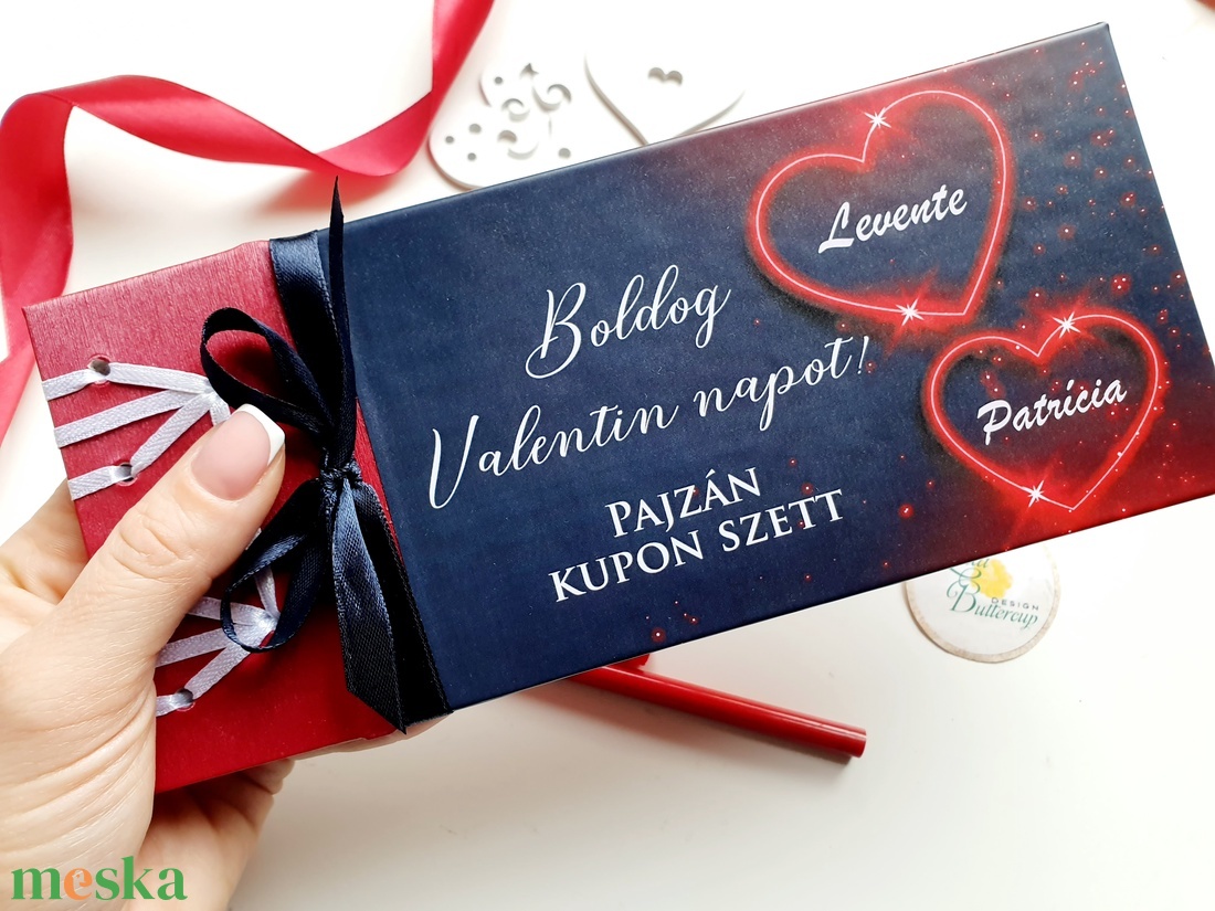 PAJZÁN SEX KUPON SZETT, kiskönyvbe fűzve, kitölthető interaktív kuponok, valentin napra, Egyedi névre szóló borítóval - otthon & életmód - papír, írószer - Meska.hu
