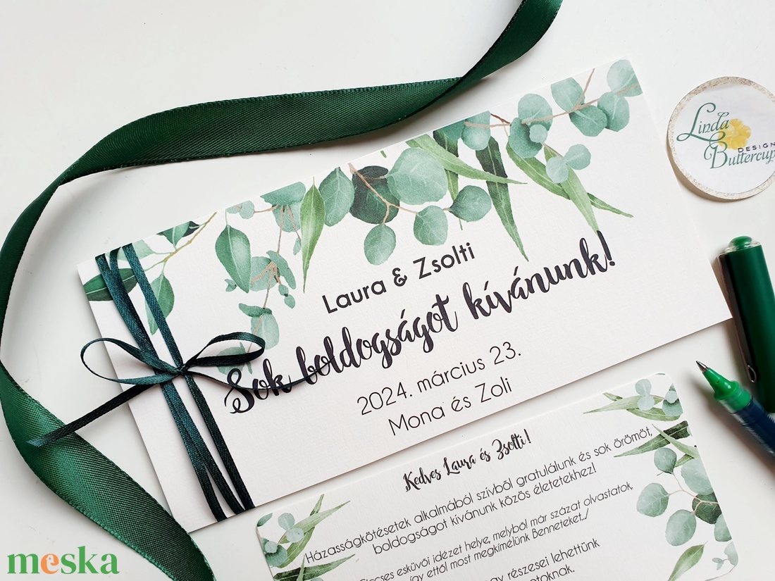 Greenery, Zöld, eukaliptusz, Pénzátadó boríték, Nászajándék, Gratulálunk képeslap, Esküvői Gratuláció - esküvő - emlék & ajándék - nászajándék - esküvői pénzátadó boríték, kártya - Meska.hu Greenery, Zöld, eukaliptusz, Pénzátadó boríték, Nászajándék, Gratulálunk képeslap, Esküvői Gratuláció - esküvő - emlék & ajándék - nászajándék - esküvői pénzátadó boríték, kártya - Meska.hu