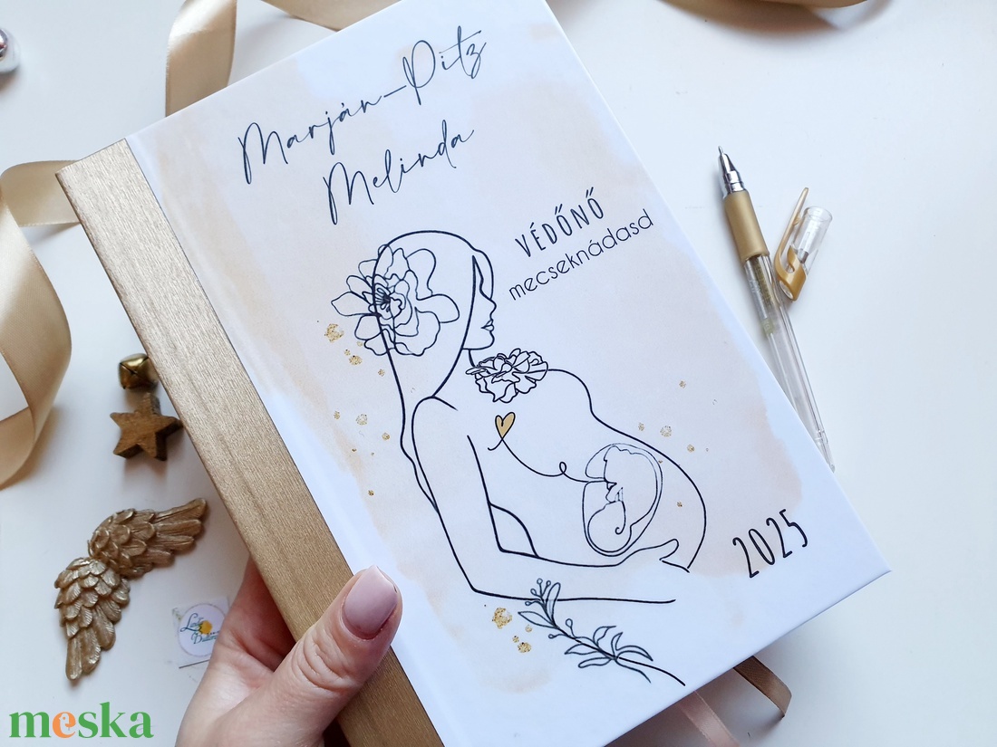 Egyedi naptár, Védőnő, Naptár, határidőnapló, kalendár, zsebnaptár, névreszóló, tervező,  - otthon & életmód - papír, írószer - naptár & tervező - Meska.hu