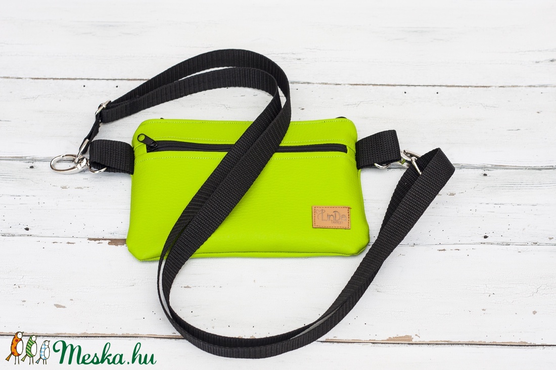 Minimalista övtáska, oldaltáska - táska & tok - övtáska - Meska.hu