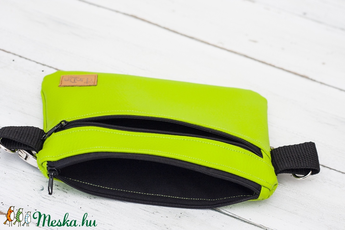 Minimalista övtáska, oldaltáska - táska & tok - övtáska - Meska.hu