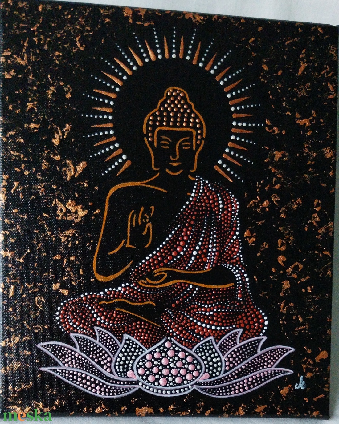 Buddha falikép - otthon & életmód - dekoráció - kép & falikép - 3d képek - Meska.hu
