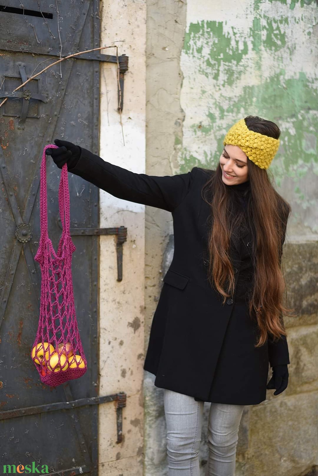 Horgolt cekkertáska a zero waste jegyében  - táska & tok - bevásárlás & shopper táska - zöldség/gyümölcs zsák - Meska.hu