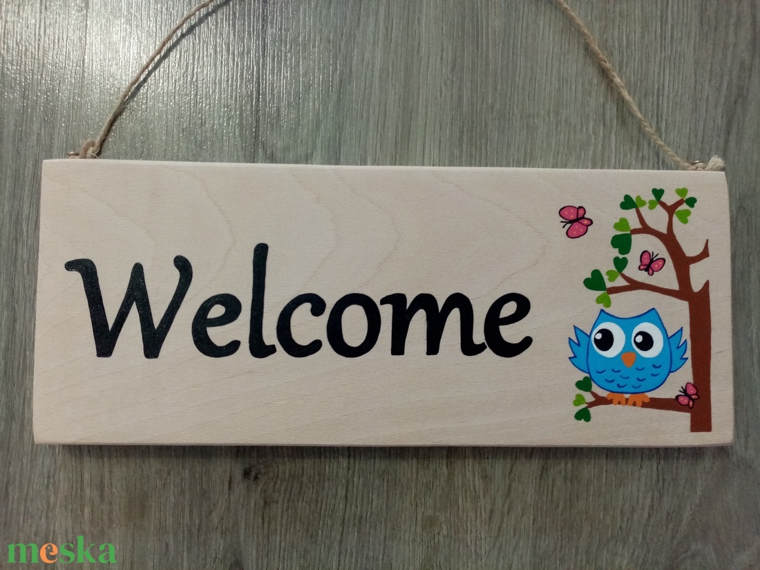Családi tábla, Welcome tábla, ajtódísz, kopogtató. - Bagoly - otthon & életmód - ház & kert - isten hozott tábla - Meska.hu Családi tábla, Welcome tábla, ajtódísz, kopogtató. - Bagoly - otthon & életmód - ház & kert - isten hozott tábla - Meska.hu