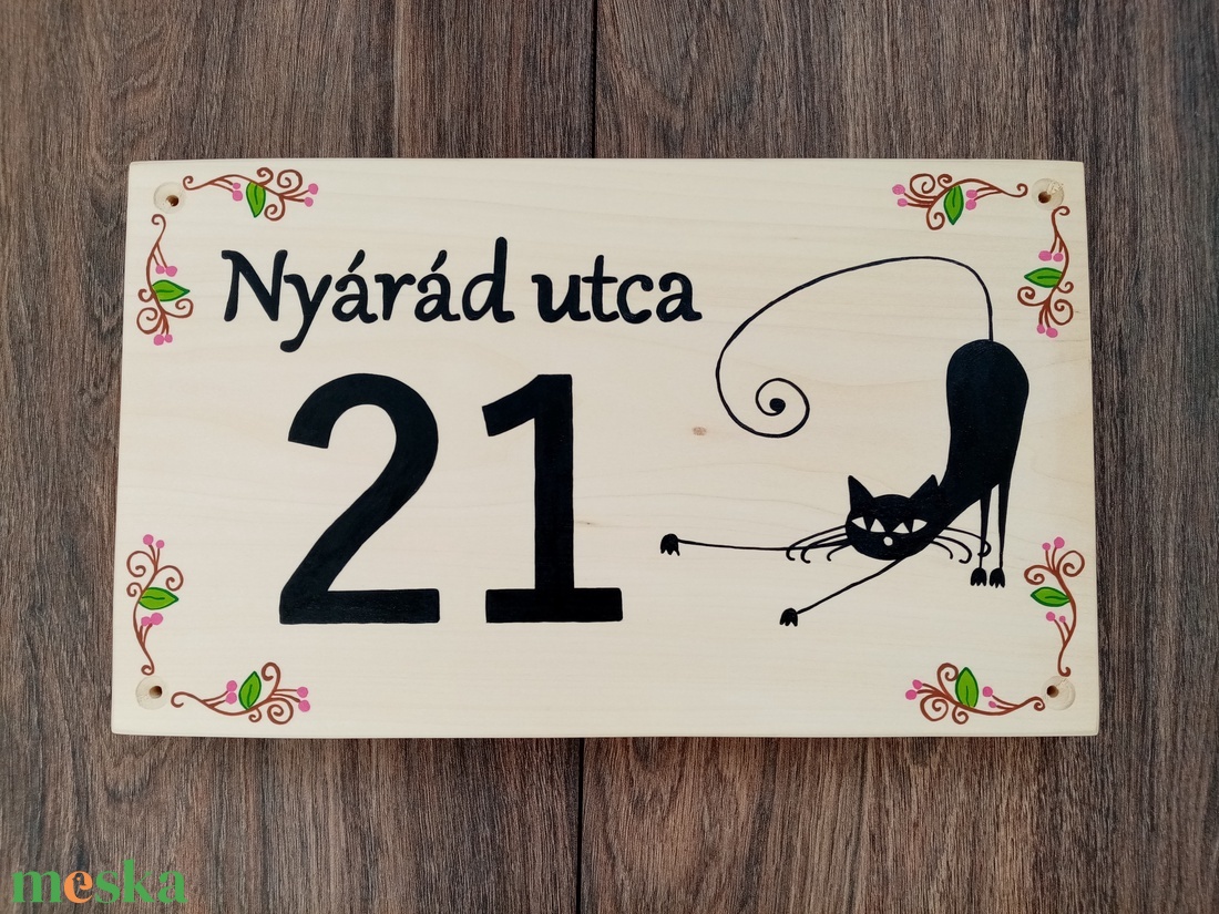 Házszám, házszámtábla, utcatábla- Nyújtózkodós cicus, házszám . - otthon & életmód - ház & kert - házszám - Meska.hu Házszám, házszámtábla, utcatábla- Nyújtózkodós cicus, házszám . - otthon & életmód - ház & kert - házszám - Meska.hu
