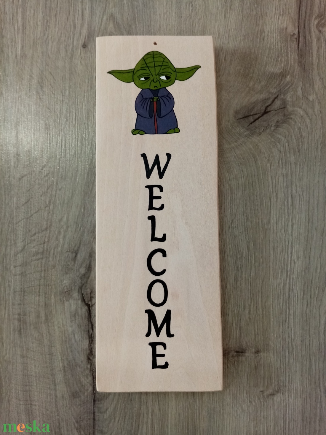 Yoda welcome tábla, Isten hozott tábla akciós termékkép 1