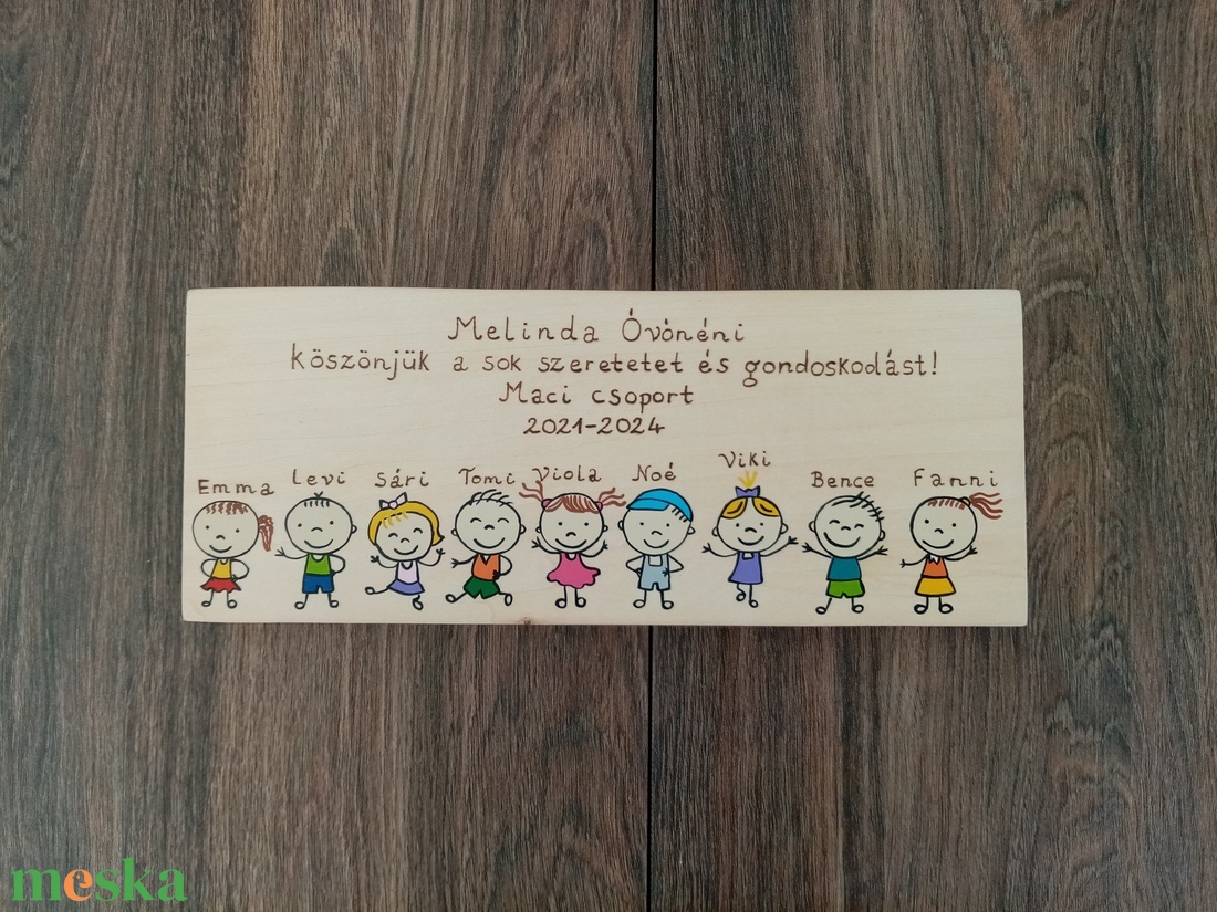 Óvódai ballagó ajándék Óvónéninek, dadus néninek, névtábla, felirat - otthon & életmód - ház & kert - névtábla - Meska.hu Óvódai ballagó ajándék Óvónéninek, dadus néninek, névtábla, felirat - otthon & életmód - ház & kert - névtábla - Meska.hu