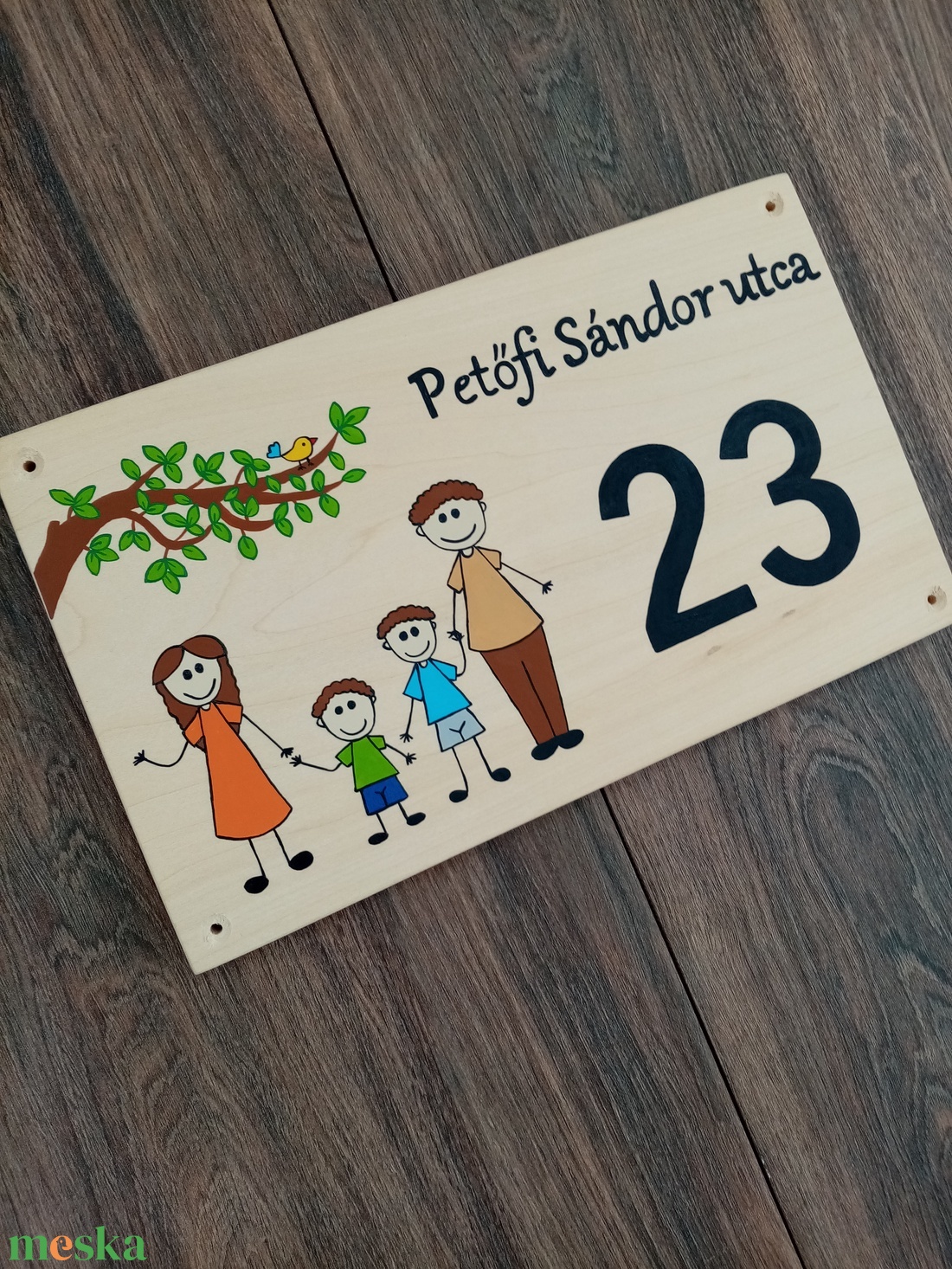 Házszám, házszámtábla, utcatábla- Család a természetben, házszám . - otthon & életmód - ház & kert - házszám - Meska.hu Házszám, házszámtábla, utcatábla- Család a természetben, házszám . - otthon & életmód - ház & kert - házszám - Meska.hu