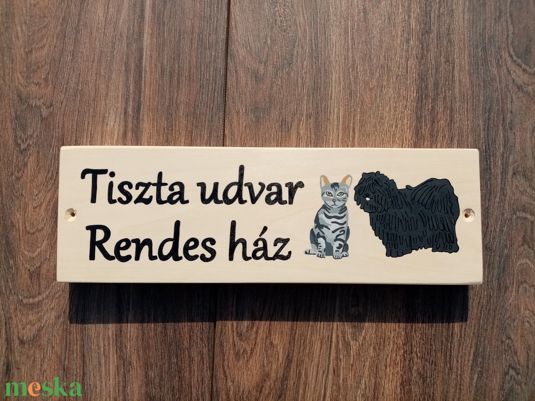 Tiszta udvar, Rendes ház, házszám, házszámtábla- Háziállatok- házszám - otthon & életmód - ház & kert - házszám - Meska.hu Tiszta udvar, Rendes ház, házszám, házszámtábla- Háziállatok- házszám - otthon & életmód - ház & kert - házszám - Meska.hu