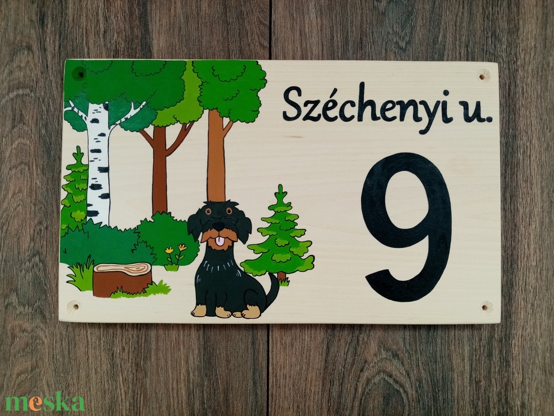 Házszám, házszámtábla, utcatábla- Kutyus az erdőben. - Házszám - otthon & életmód - ház & kert - házszám - Meska.hu Házszám, házszámtábla, utcatábla- Kutyus az erdőben. - Házszám - otthon & életmód - ház & kert - házszám - Meska.hu