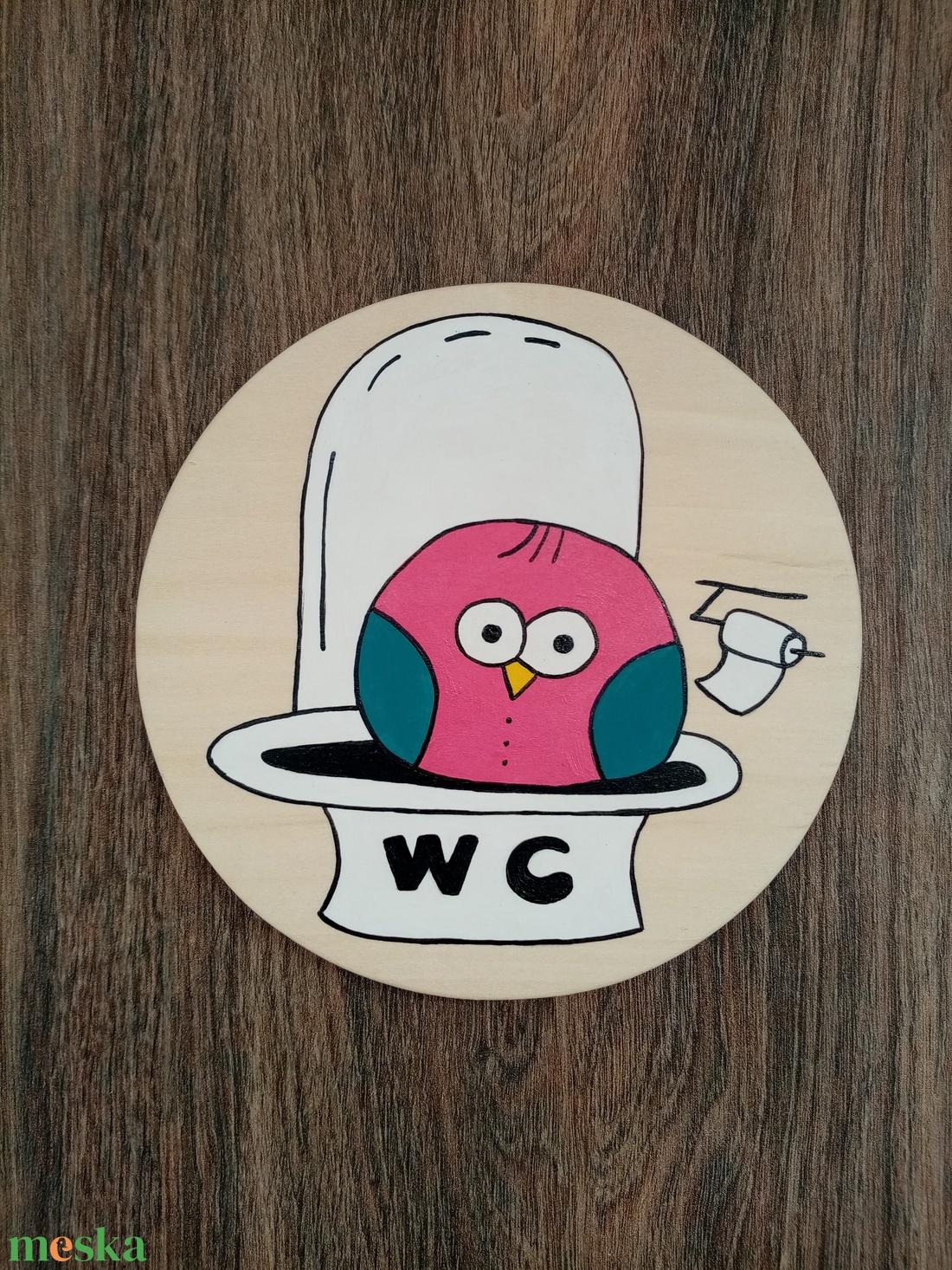 Ajtótábla, névtábla, kopogtató, felirat- Bagoly a wc-n - otthon & életmód - ház & kert - névtábla - Meska.hu Ajtótábla, névtábla, kopogtató, felirat- Bagoly a wc-n - otthon & életmód - ház & kert - névtábla - Meska.hu