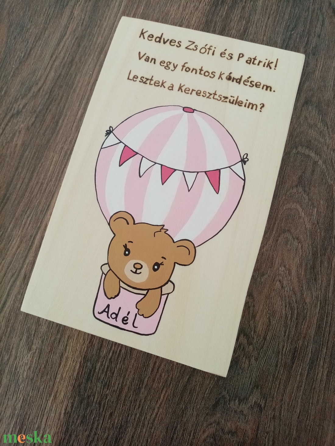 Keresztszülő felkérő tábla , fakép, felirat - játék & sport - keresztelőajándékok - Meska.hu Keresztszülő felkérő tábla , fakép, felirat - játék & sport - keresztelőajándékok - Meska.hu
