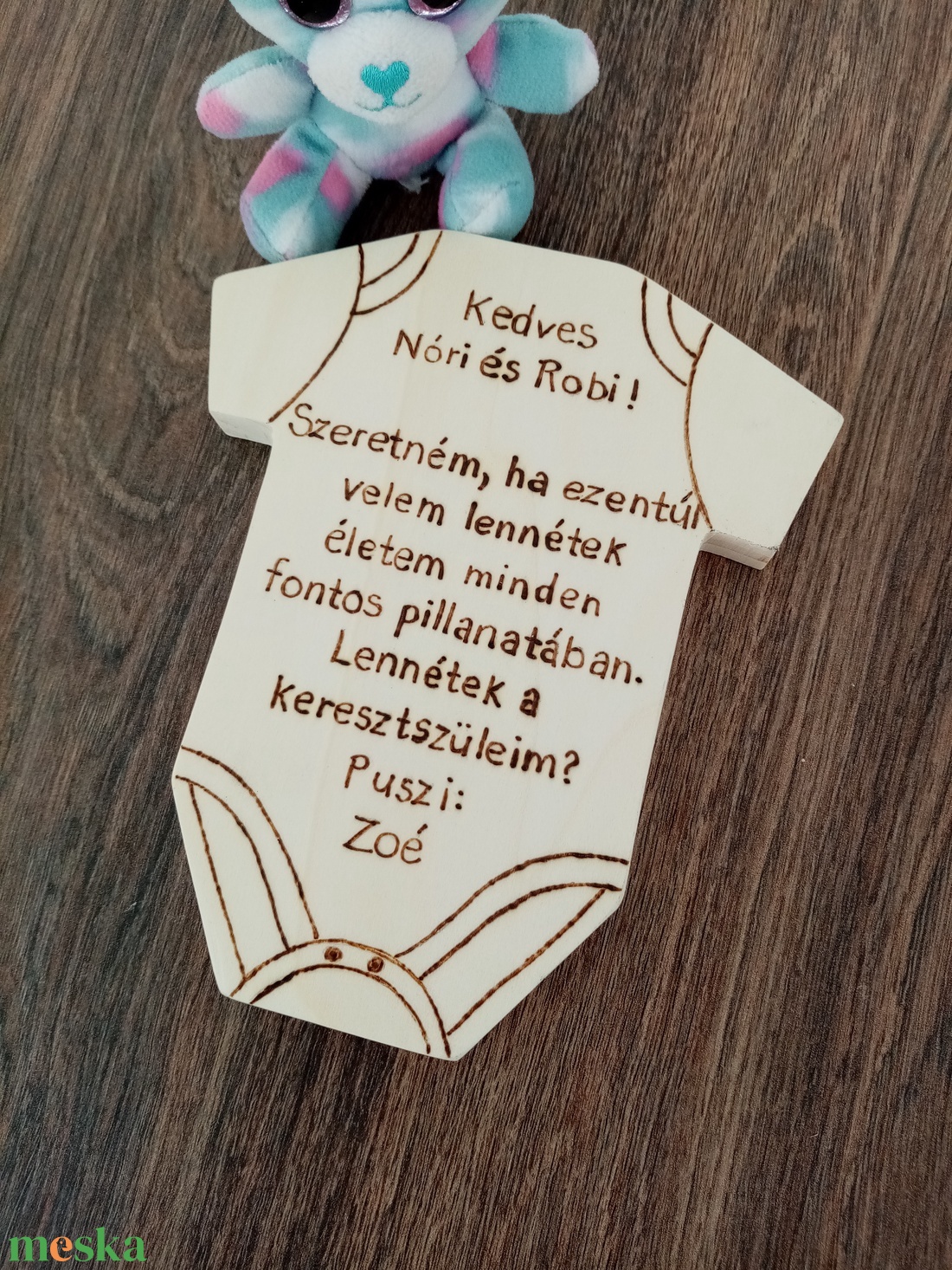 Keresztszülő felkérő baba body , fakép, felirat, tábla - játék & sport - keresztelőajándékok - Meska.hu Keresztszülő felkérő baba body , fakép, felirat, tábla - játék & sport - keresztelőajándékok - Meska.hu