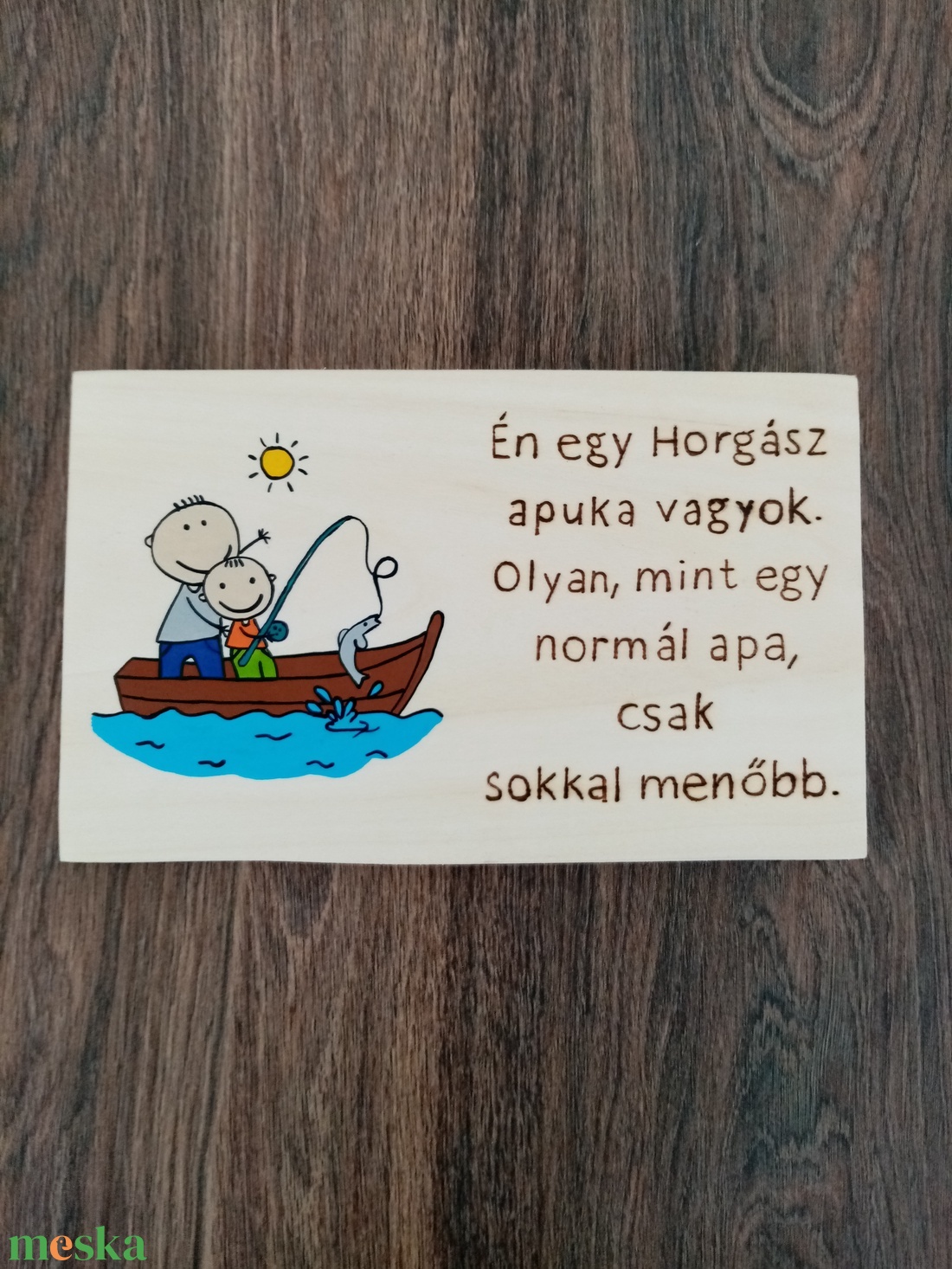 Vicces horgász tábla, névtábla, kép - otthon & életmód - dekoráció - kép & falikép - táblakép - Meska.hu Vicces horgász tábla, névtábla, kép - otthon & életmód - dekoráció - kép & falikép - táblakép - Meska.hu