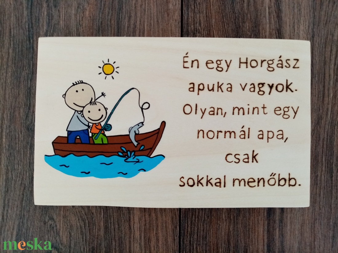 Vicces horgász tábla, névtábla, kép - otthon & életmód - dekoráció - kép & falikép - táblakép - Meska.hu Vicces horgász tábla, névtábla, kép - otthon & életmód - dekoráció - kép & falikép - táblakép - Meska.hu